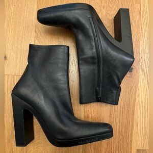 Balenciaga Leather Boots